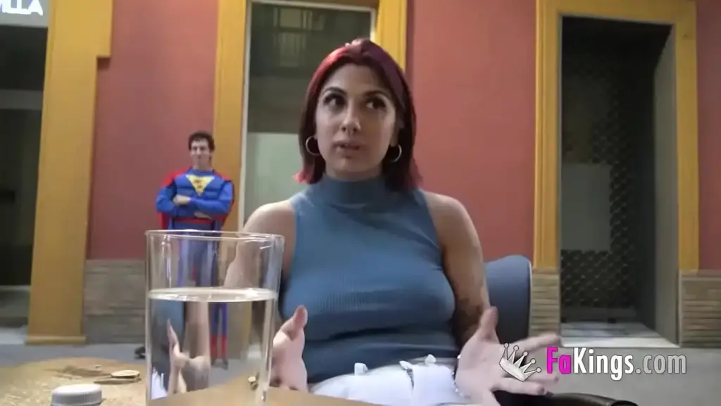 ruiva faz uma estreia pornô